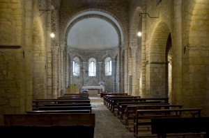 Interior església